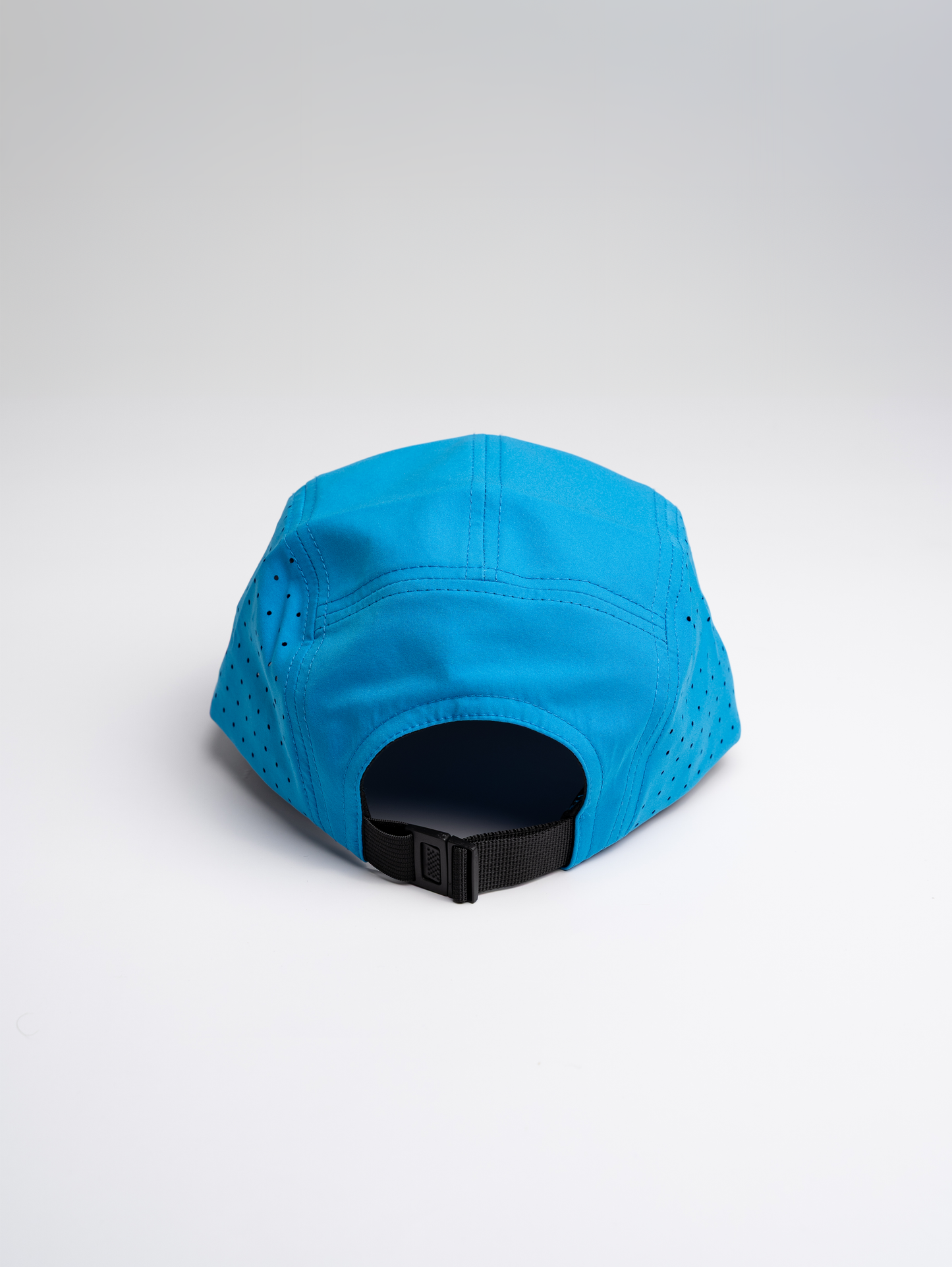 5 Panel Running Cap in Cyan