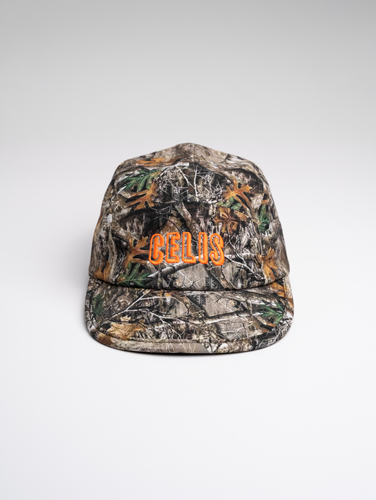 5 Panel Running Cap in Real Tree