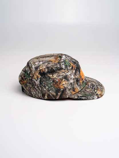 5 Panel Running Cap in Real Tree