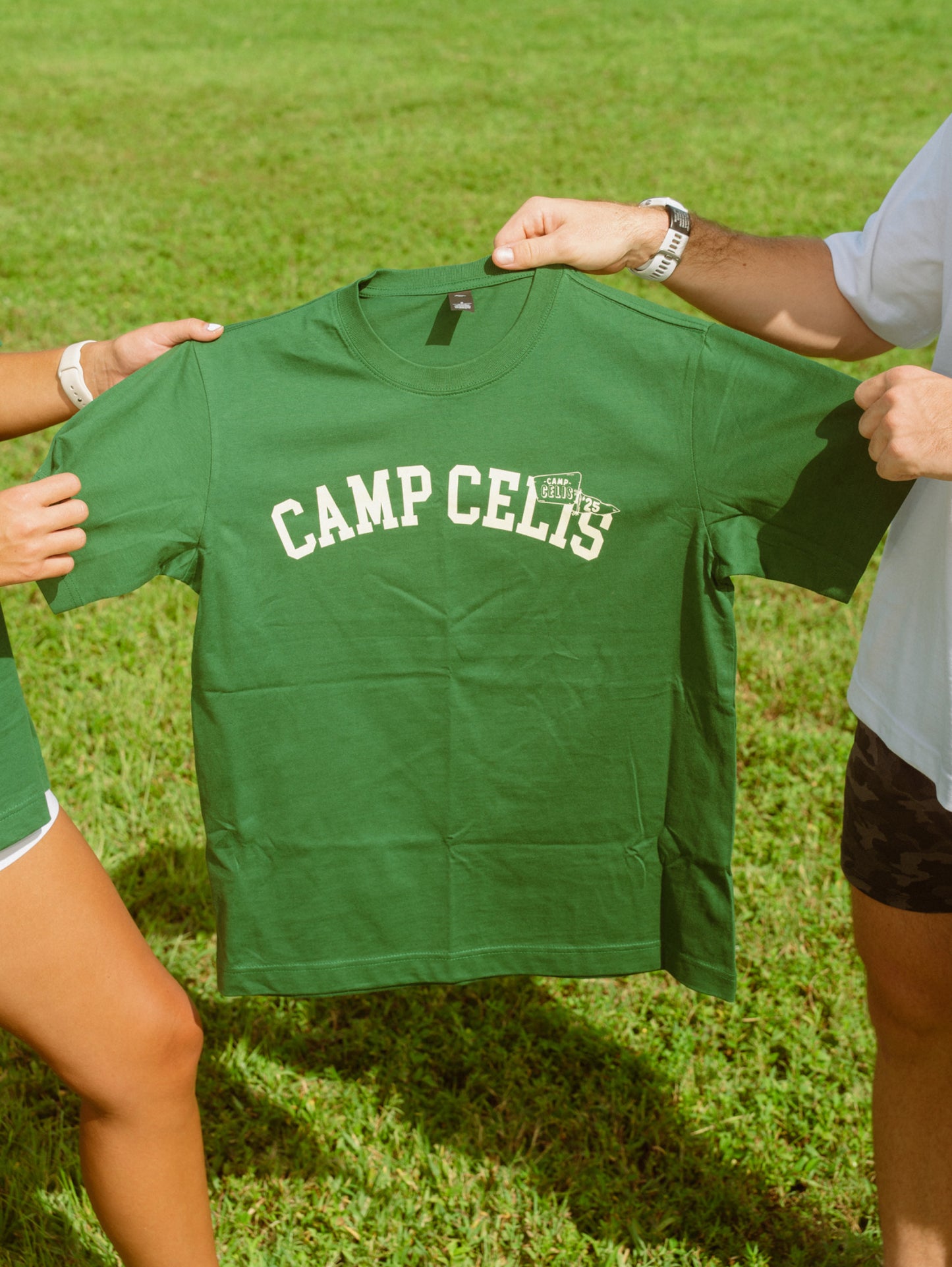 Camp Celis Varsity Tee