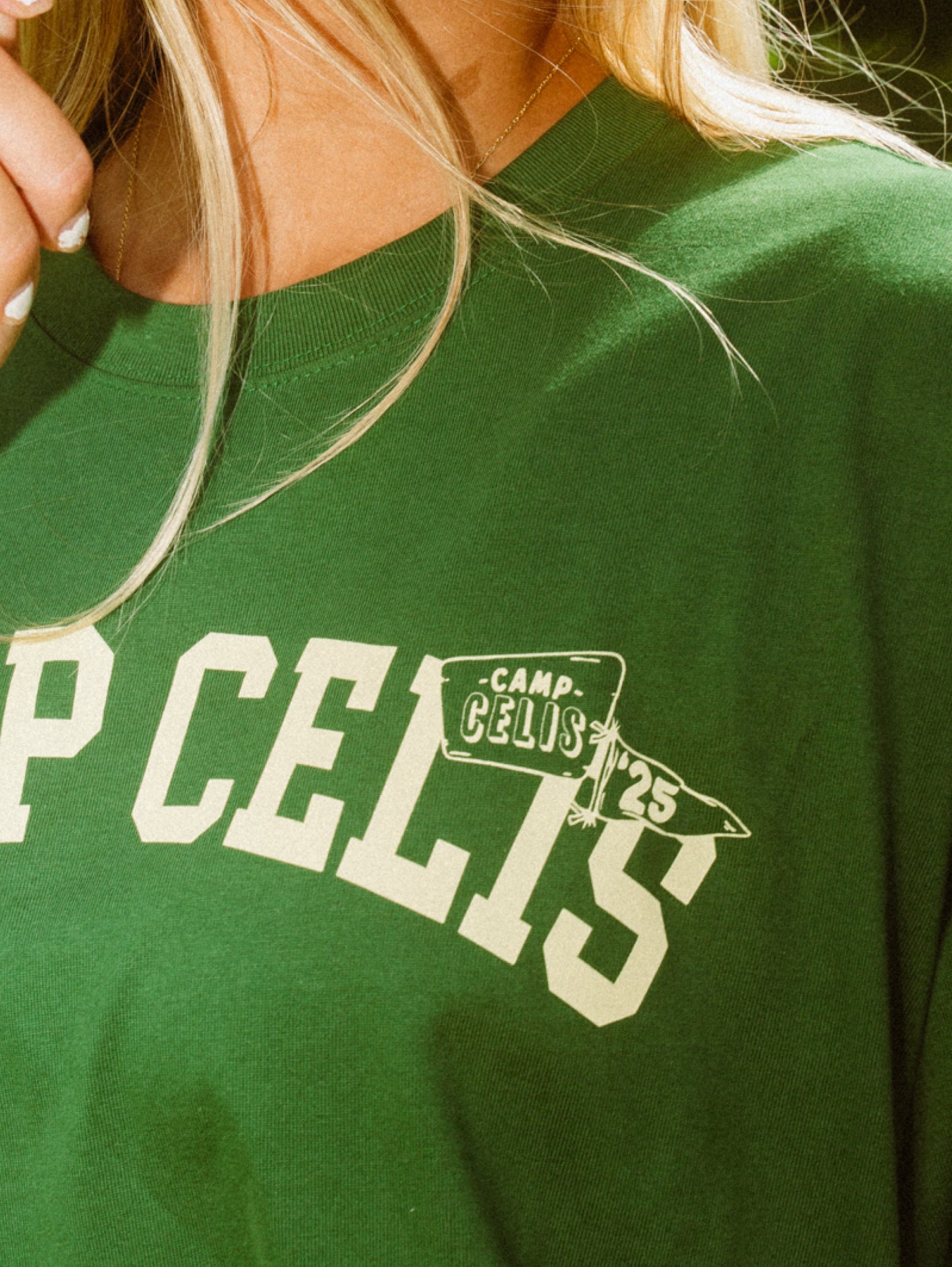 Camp Celis Varsity Tee