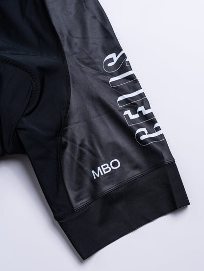 Celis x MBO Black Cycling Bib Shorts