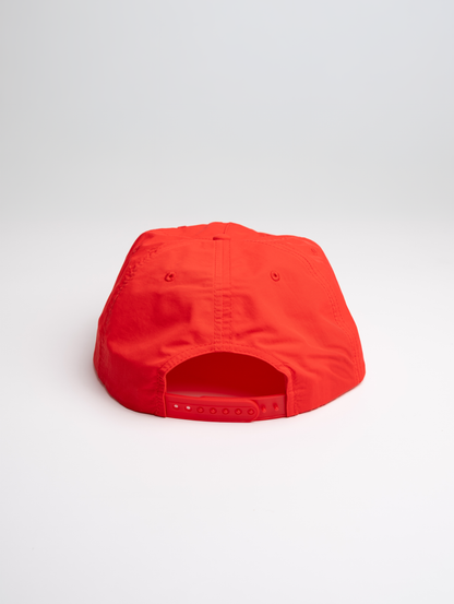 Staple Logo Hat in Red