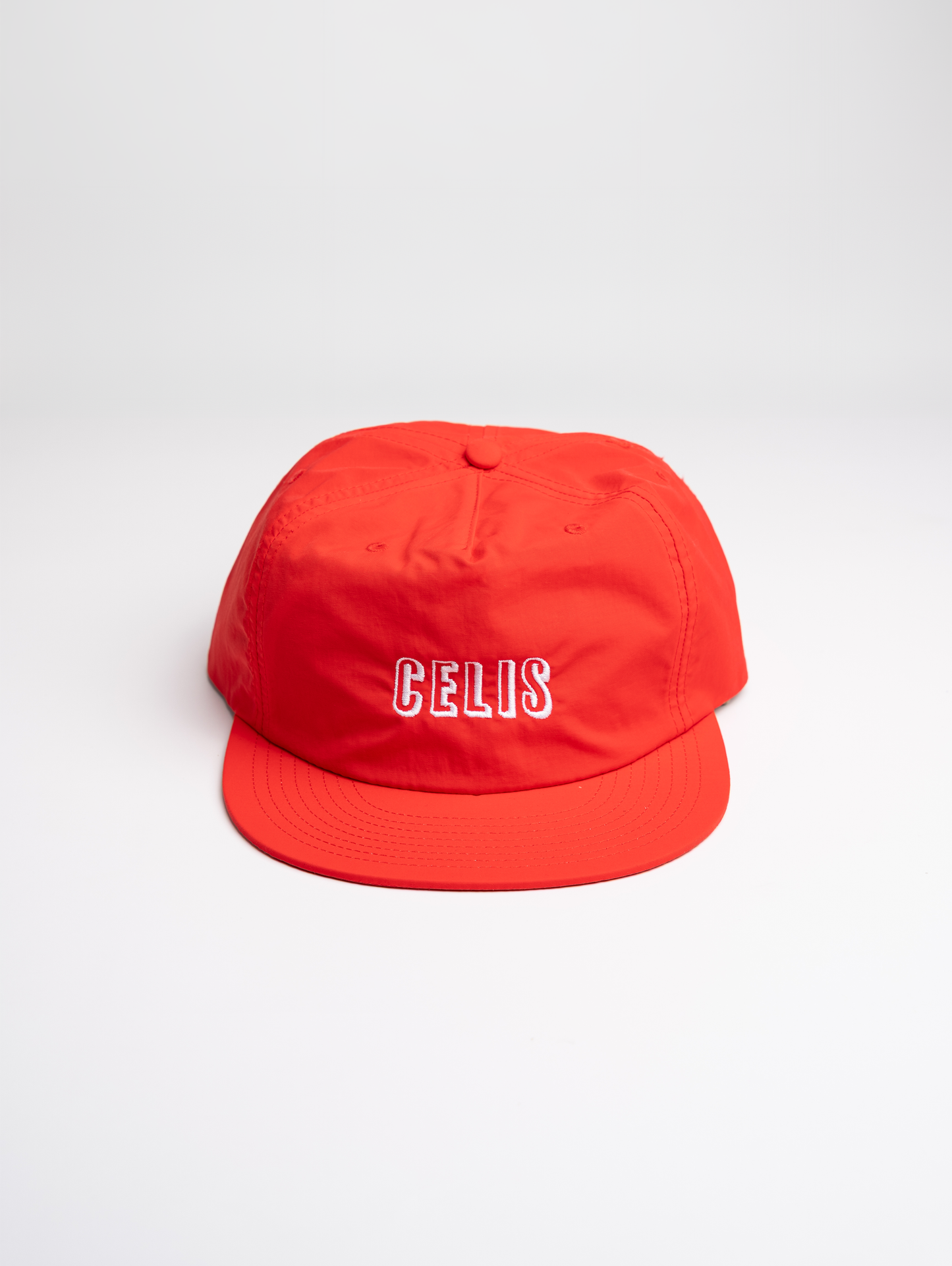 Staple Logo Hat in Red