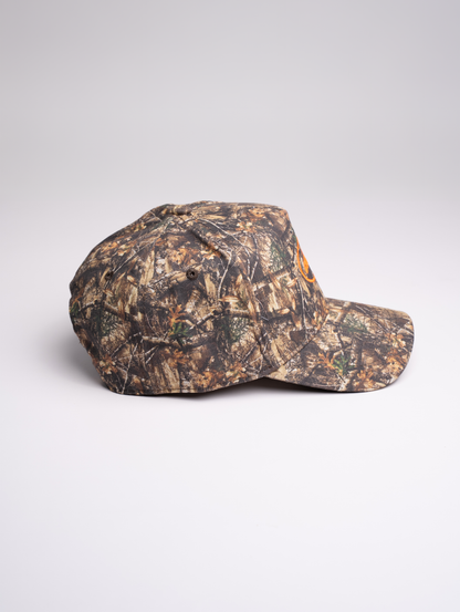Vintage Logo Trucker Hat in Camo